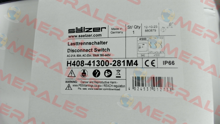 H408-41300-281M4 Salzer