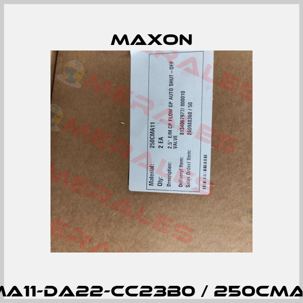 250CMA11-DA22-CC23B0 / 250CMA11-DA2 Maxon