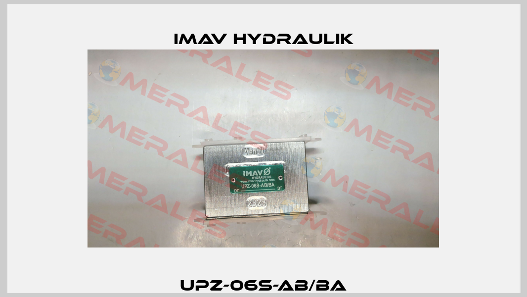 UPZ-06S-AB/BA IMAV Hydraulik