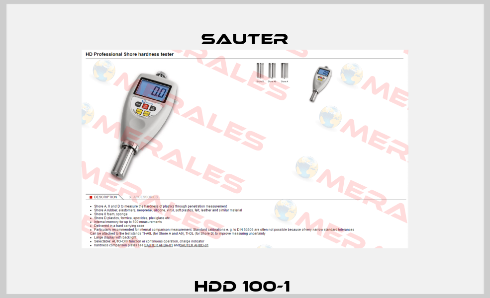 HDD 100-1  Sauter