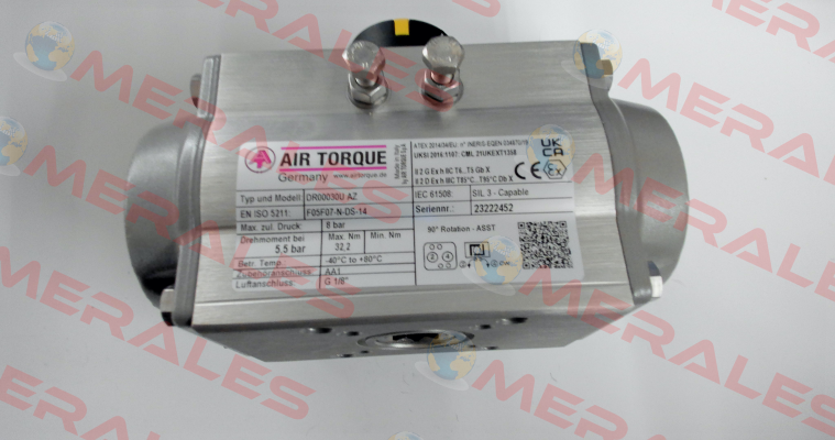 AT101U 　DB F50+F07-N-14D / DR00030UF05F0714AZ Air Torque