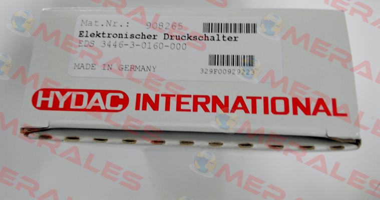 908265 / EDS 3446-3-0160-000 Hydac