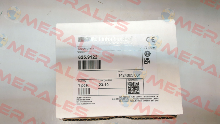 625.9122 Huba Control