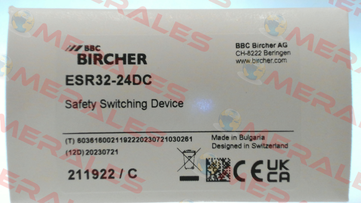 211922 / ESR32-24VDC Bircher