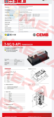 T-NC/8-API/9/1/1/2 Cemb