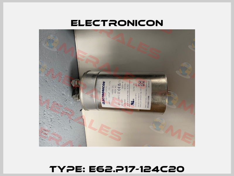 type: E62.P17-124C20 Electronicon